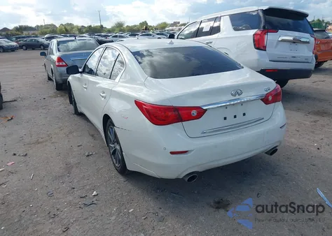 2015 Infiniti Q50 Premium из США, поврежденный, VIN JN1BV7AP4FM351836